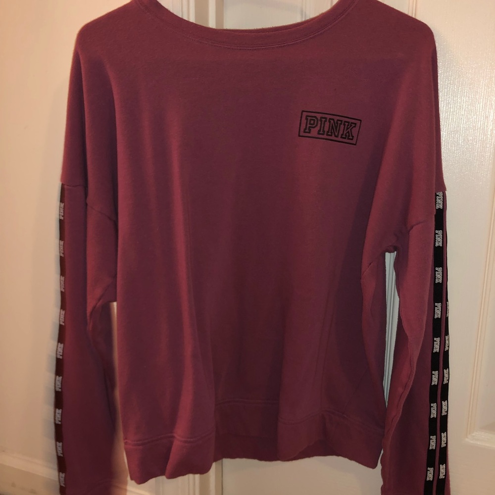 VS PINK Fuchsia Crew
